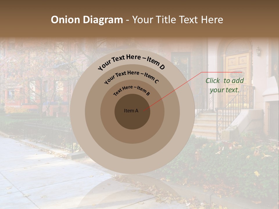Classic Victorian Steps PowerPoint Template