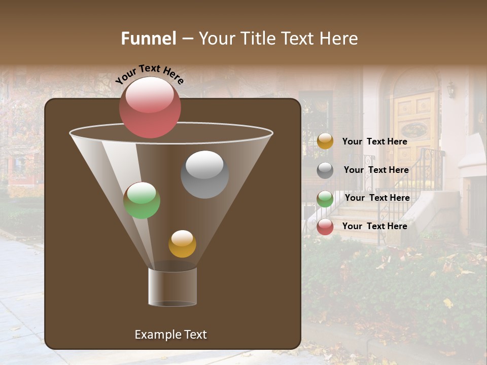 Classic Victorian Steps PowerPoint Template