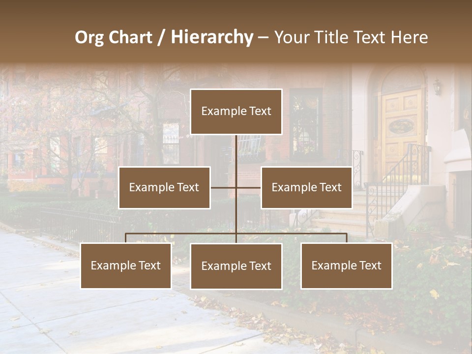 Classic Victorian Steps PowerPoint Template