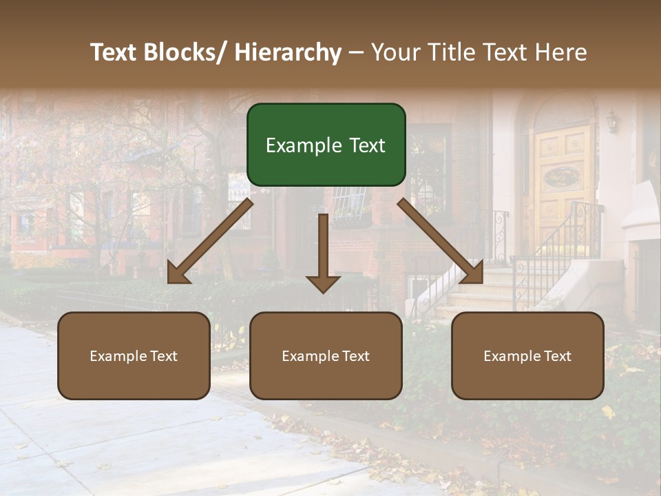 Classic Victorian Steps PowerPoint Template