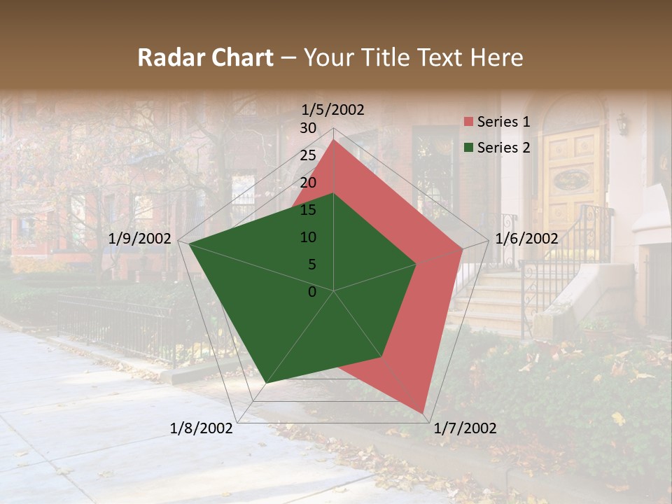 Classic Victorian Steps PowerPoint Template