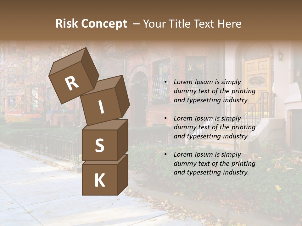 Classic Victorian Steps PowerPoint Template