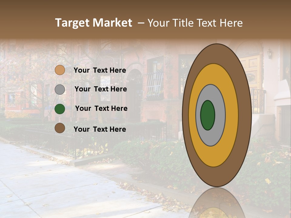 Classic Victorian Steps PowerPoint Template