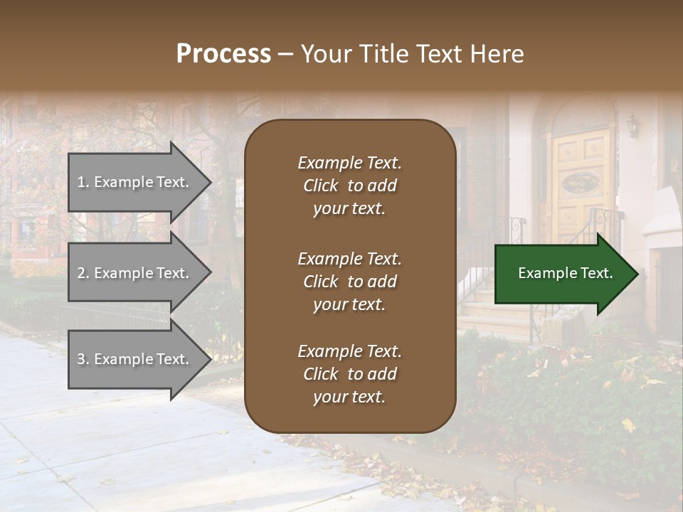 Classic Victorian Steps PowerPoint Template