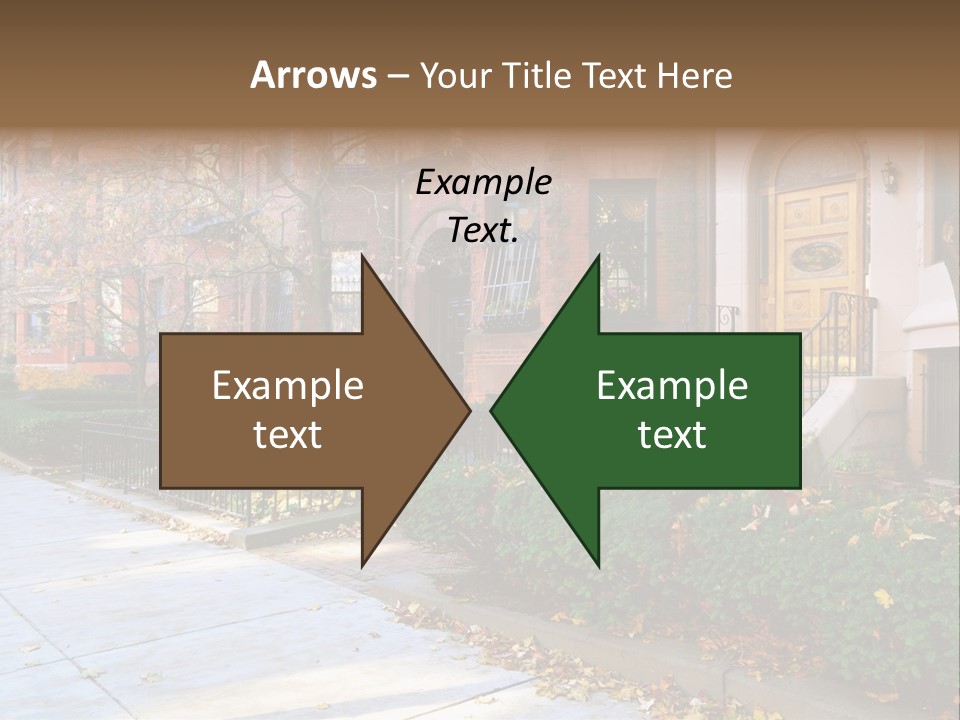 Classic Victorian Steps PowerPoint Template