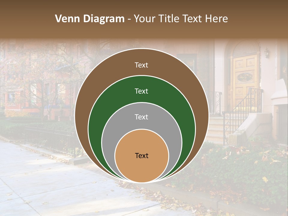Classic Victorian Steps PowerPoint Template