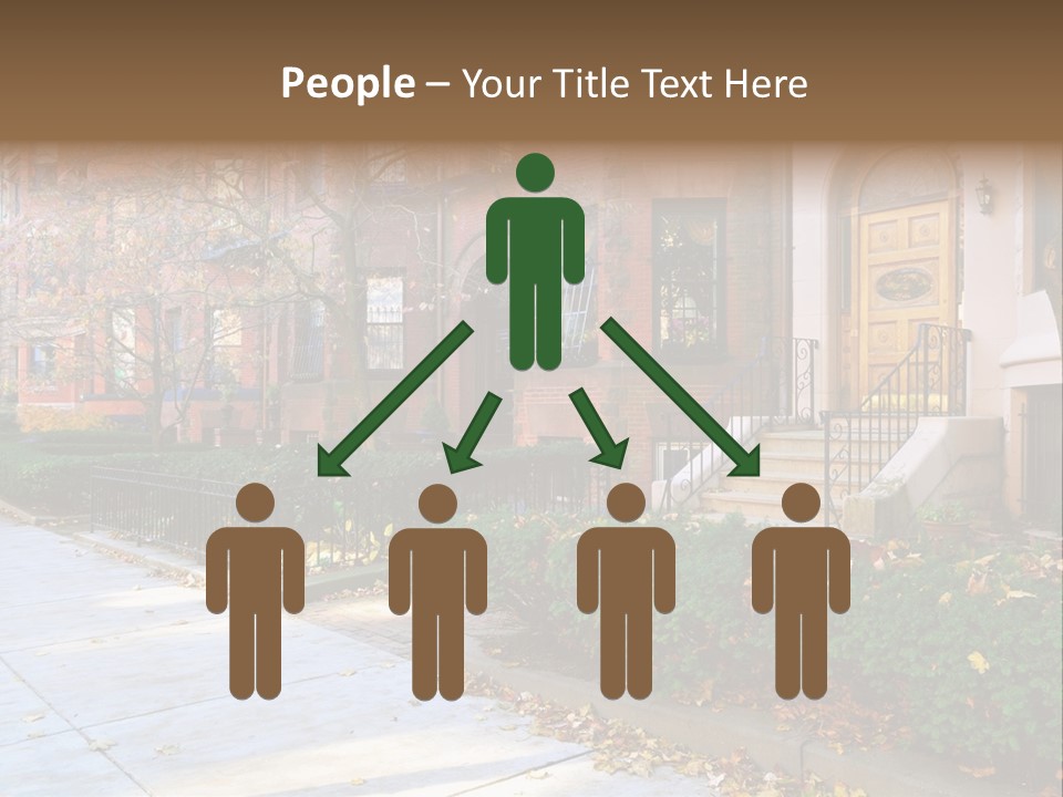 Classic Victorian Steps PowerPoint Template