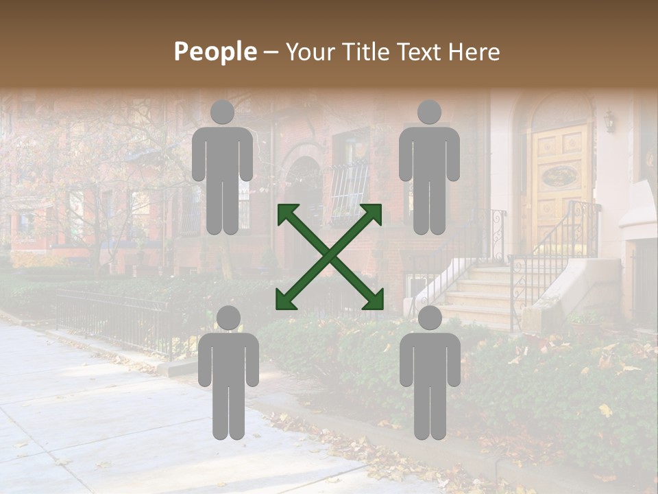 Classic Victorian Steps PowerPoint Template