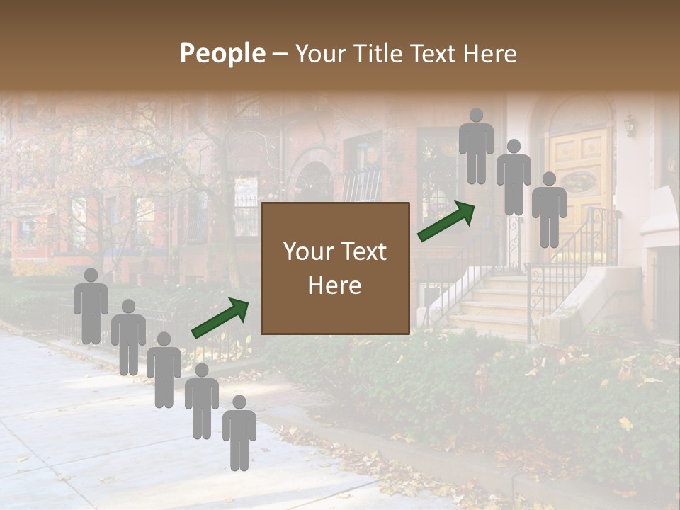 Classic Victorian Steps PowerPoint Template