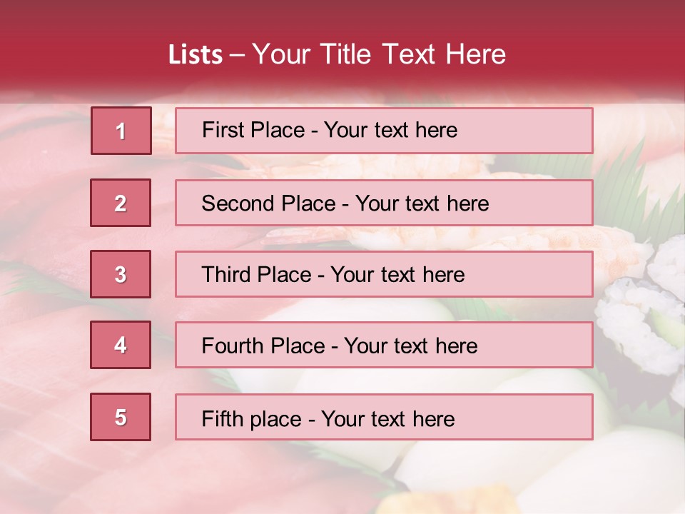 Ikura Traditional Fish PowerPoint Template