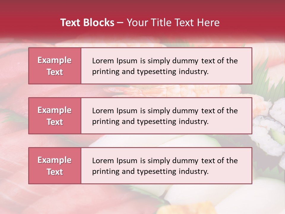 Ikura Traditional Fish PowerPoint Template