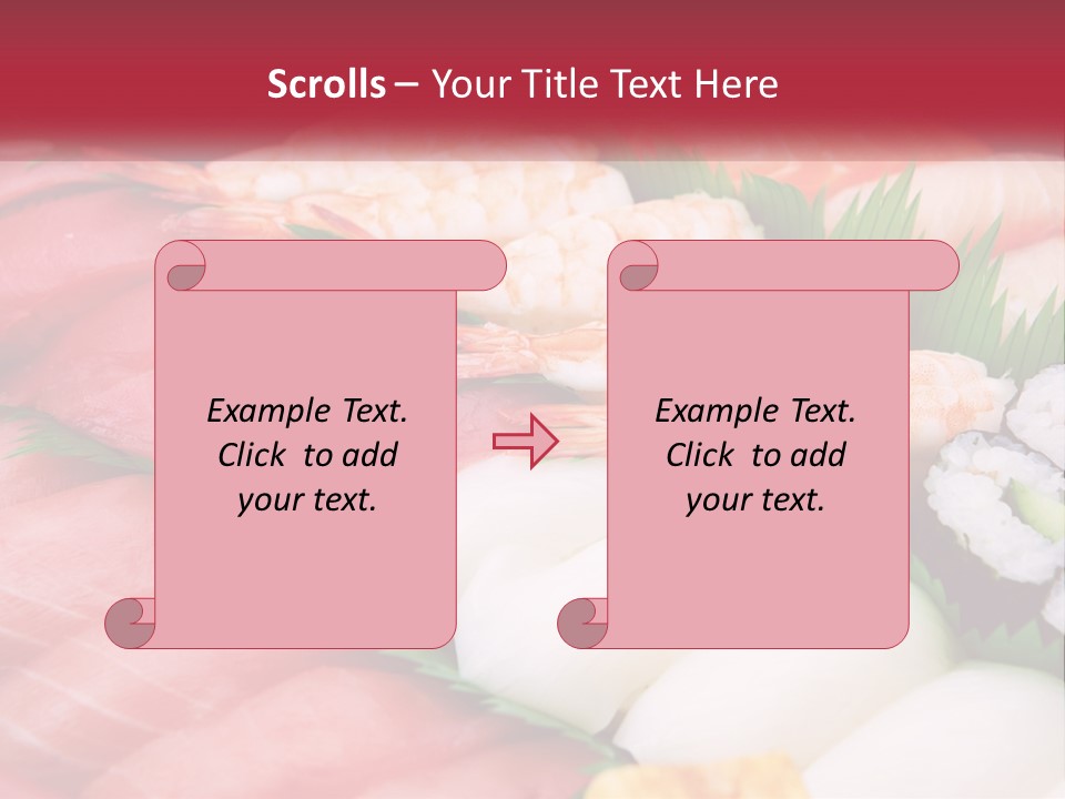 Ikura Traditional Fish PowerPoint Template