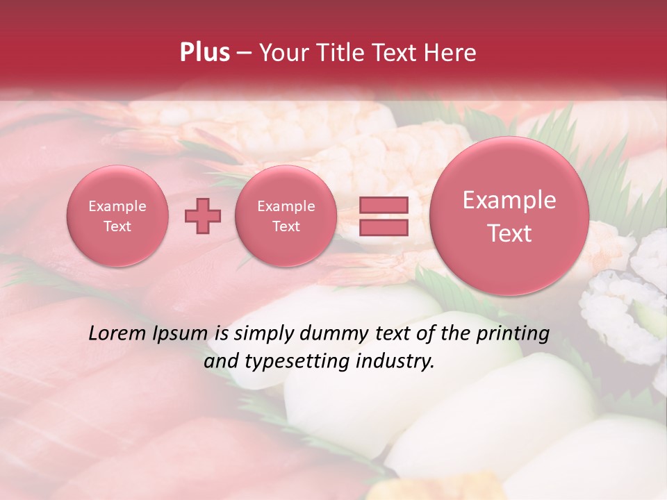 Ikura Traditional Fish PowerPoint Template