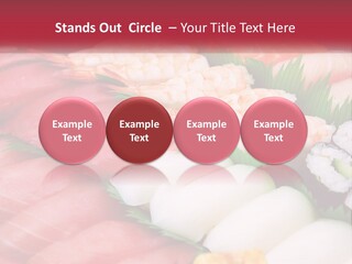 Ikura Traditional Fish PowerPoint Template