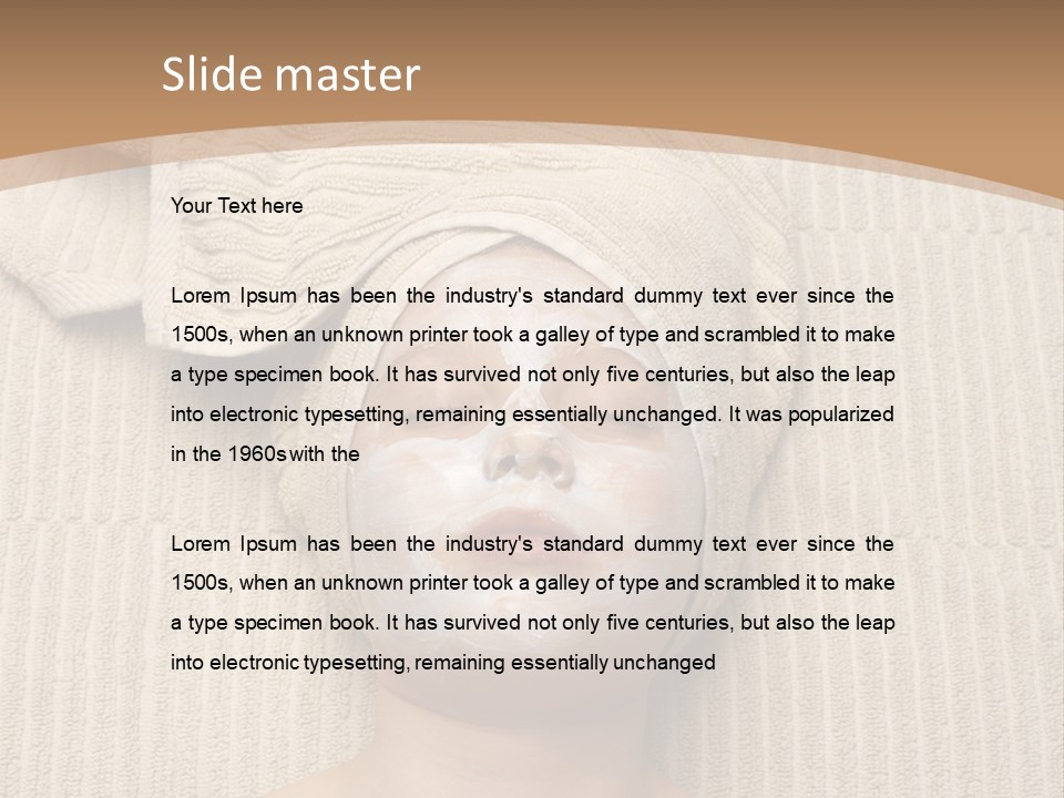 Clay Fresh Clinic PowerPoint Template