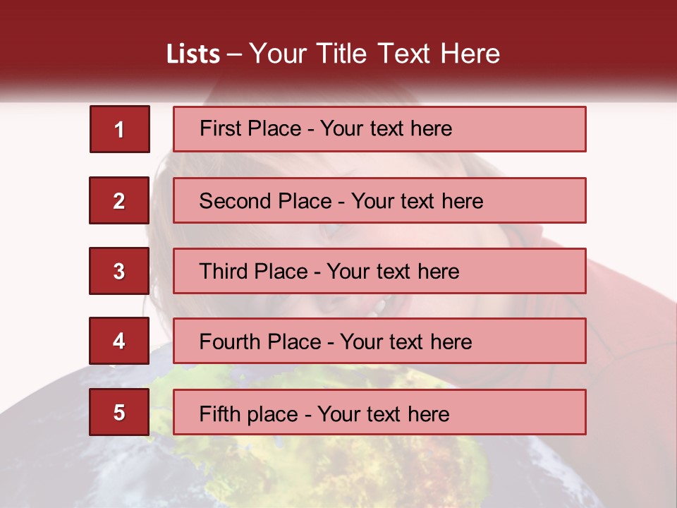 Recycle Optimism Childhood PowerPoint Template