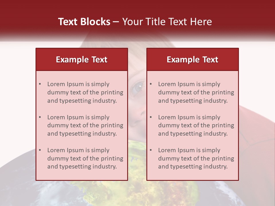 Recycle Optimism Childhood PowerPoint Template