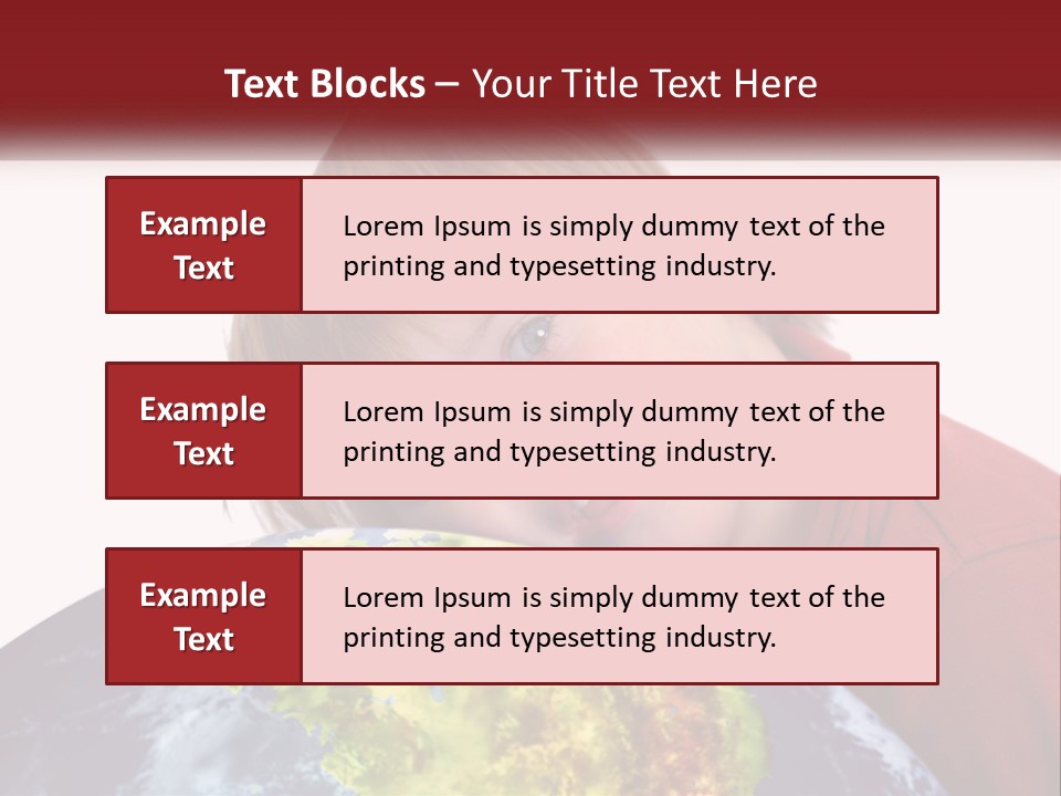 Recycle Optimism Childhood PowerPoint Template