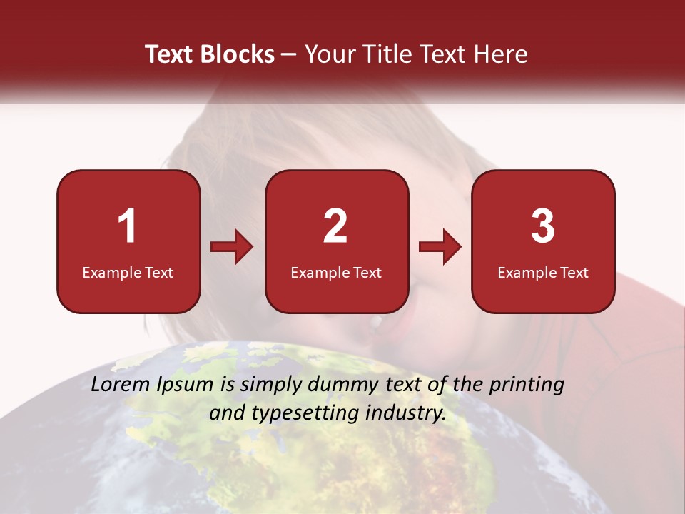 Recycle Optimism Childhood PowerPoint Template
