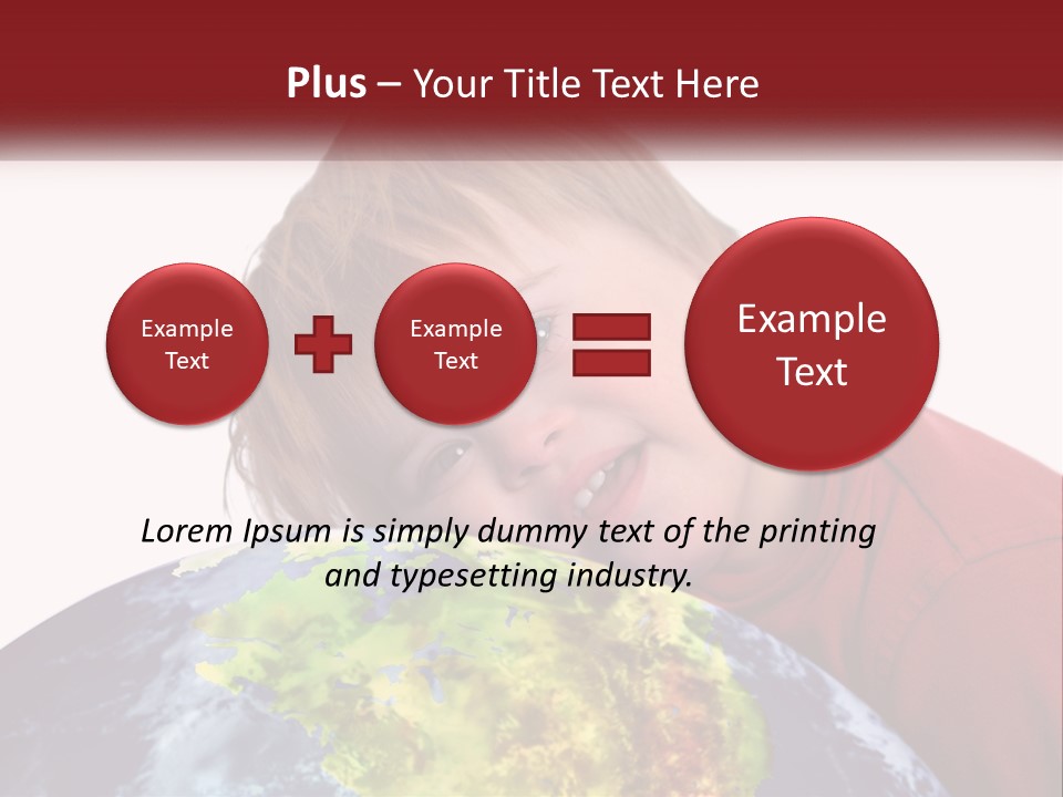 Recycle Optimism Childhood PowerPoint Template