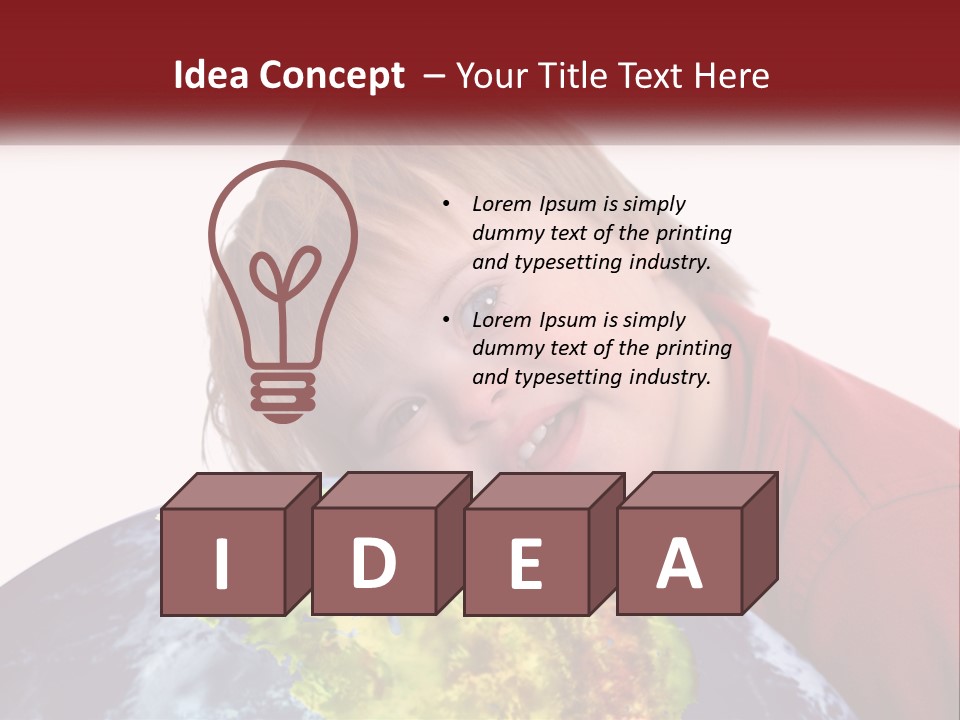 Recycle Optimism Childhood PowerPoint Template