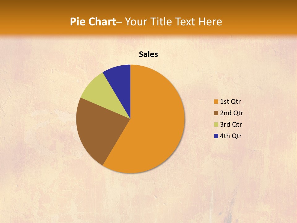 Color Grunge Decoration PowerPoint Template