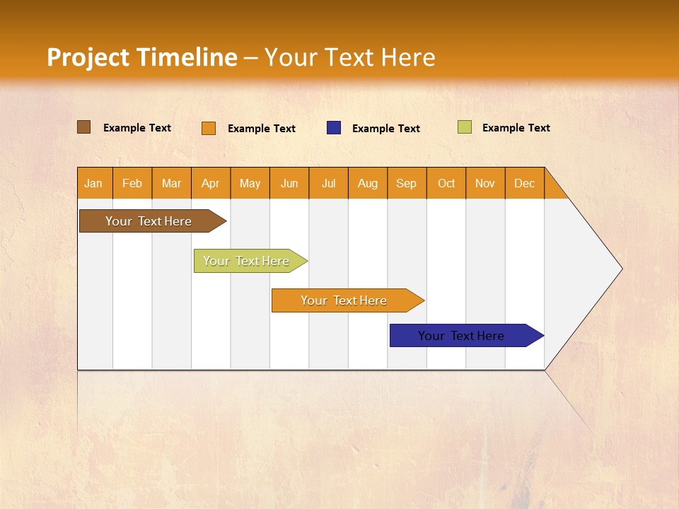 Color Grunge Decoration PowerPoint Template
