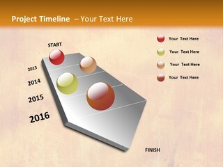 Color Grunge Decoration PowerPoint Template