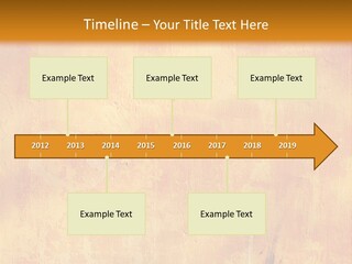 Color Grunge Decoration PowerPoint Template