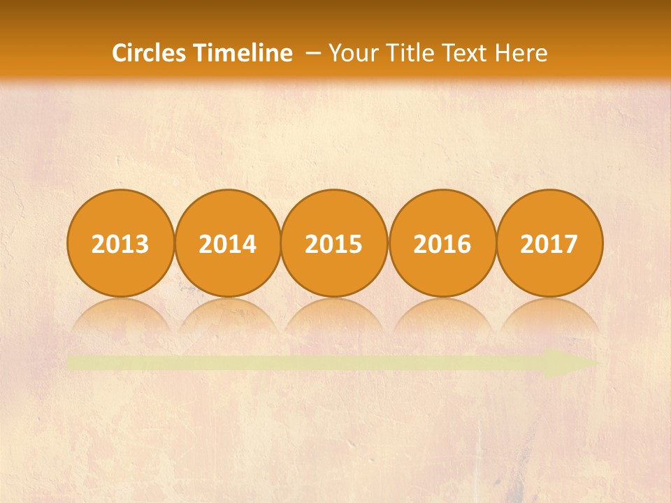 Color Grunge Decoration PowerPoint Template