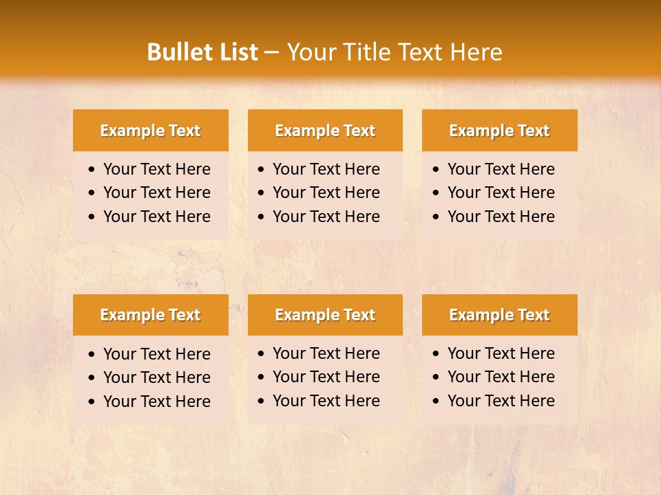 Color Grunge Decoration PowerPoint Template
