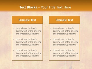 Color Grunge Decoration PowerPoint Template