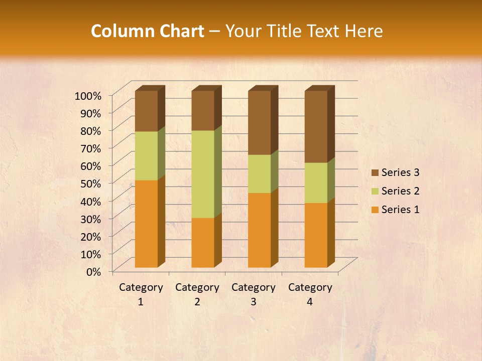 Color Grunge Decoration PowerPoint Template