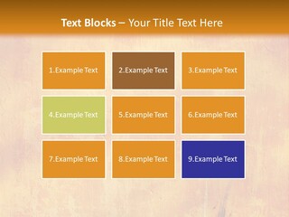 Color Grunge Decoration PowerPoint Template