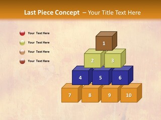 Color Grunge Decoration PowerPoint Template