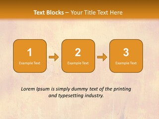 Color Grunge Decoration PowerPoint Template