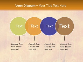 Color Grunge Decoration PowerPoint Template