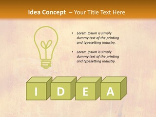 Color Grunge Decoration PowerPoint Template