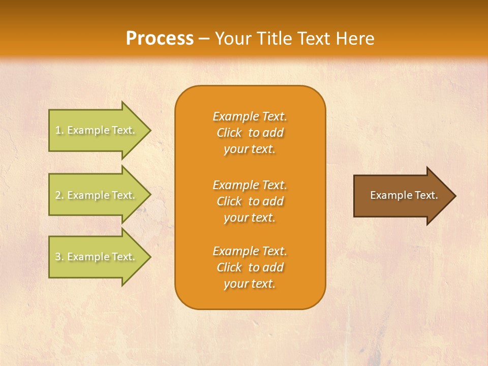 Color Grunge Decoration PowerPoint Template