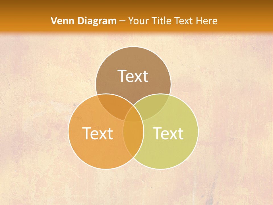 Color Grunge Decoration PowerPoint Template