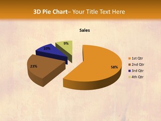 Color Grunge Decoration PowerPoint Template