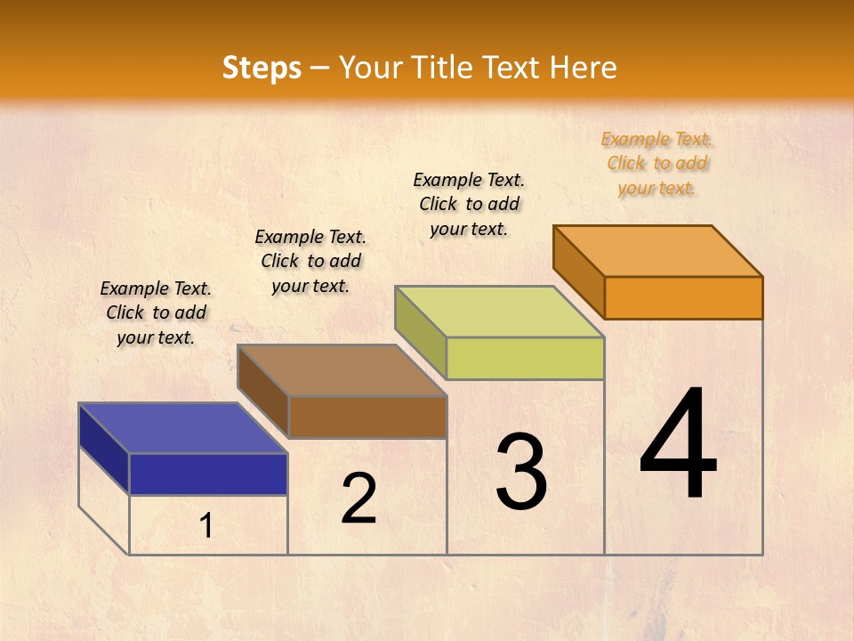 Color Grunge Decoration PowerPoint Template