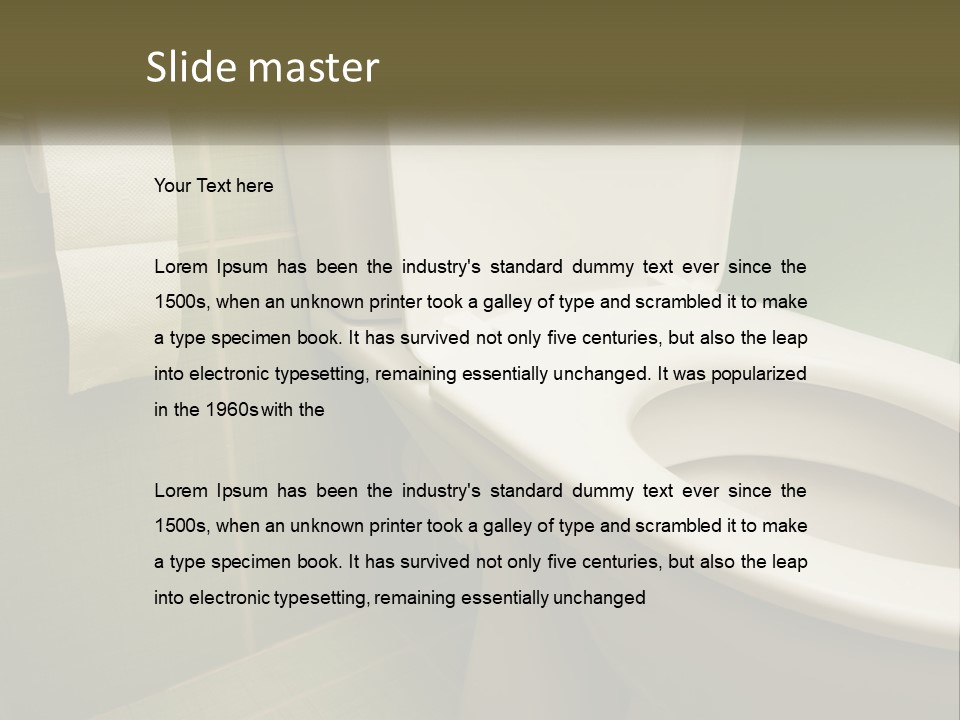 Nobody House Concept PowerPoint Template