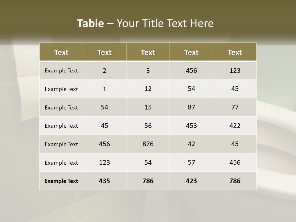 Nobody House Concept PowerPoint Template