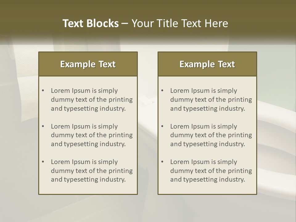 Nobody House Concept PowerPoint Template
