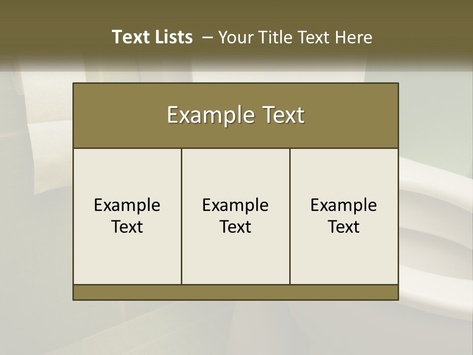 Nobody House Concept PowerPoint Template