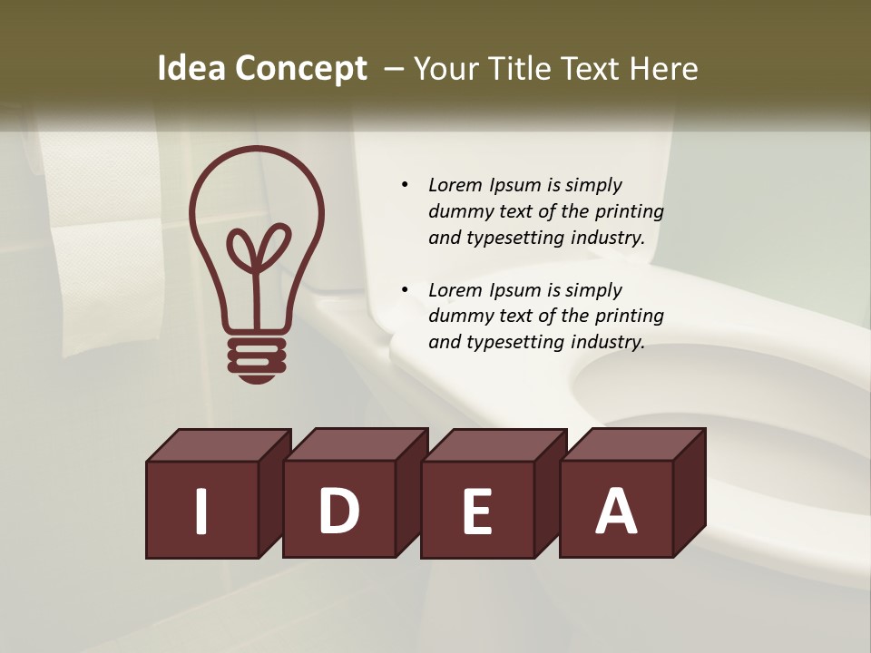 Nobody House Concept PowerPoint Template