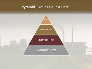 Danger Silhouette Industry PowerPoint Template