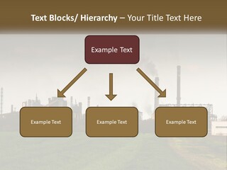 Danger Silhouette Industry PowerPoint Template