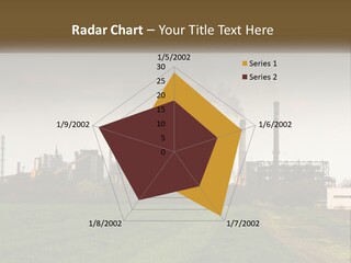 Danger Silhouette Industry PowerPoint Template